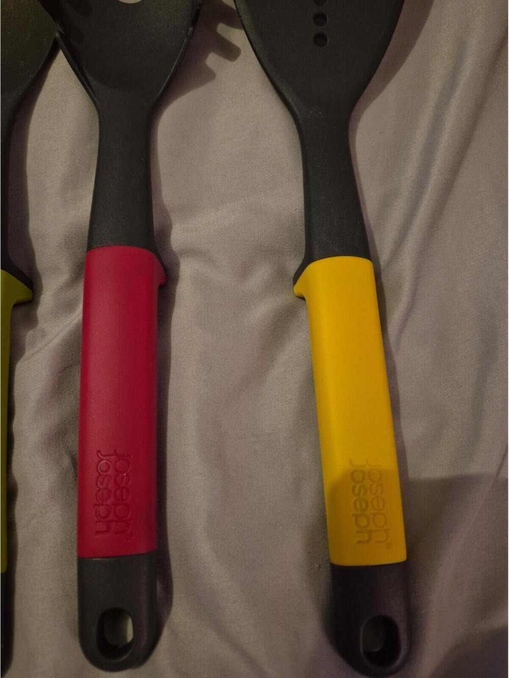 Lot 4 Joseph Joseph ELEVATE KITCHEN UTENSILS Silicone Spatula Turner Slotted - Picture 3 of 6
